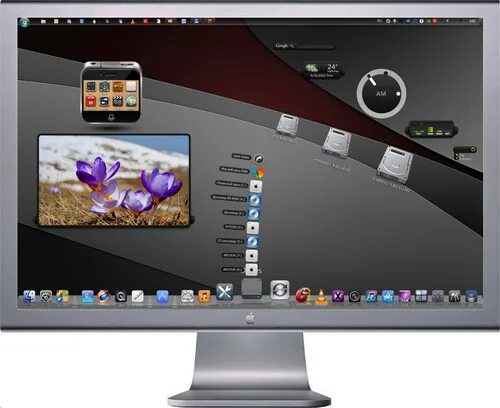 Панель mac os. Панель мак. ios 6 skin pack for windows 7.