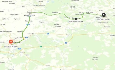 Ковров до владимира км