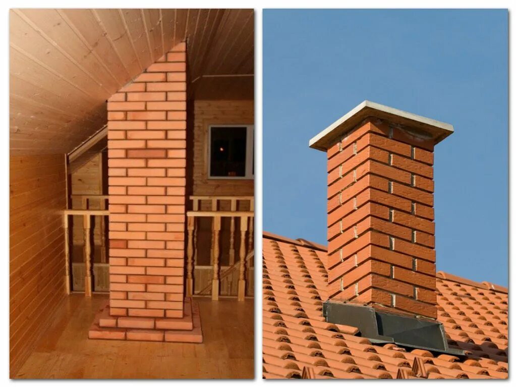 труба в частном доме из кирпича. кирпичный дымоход. кирпичная труба. кирпичная труба на крыше. труба в частном доме из кирпича.