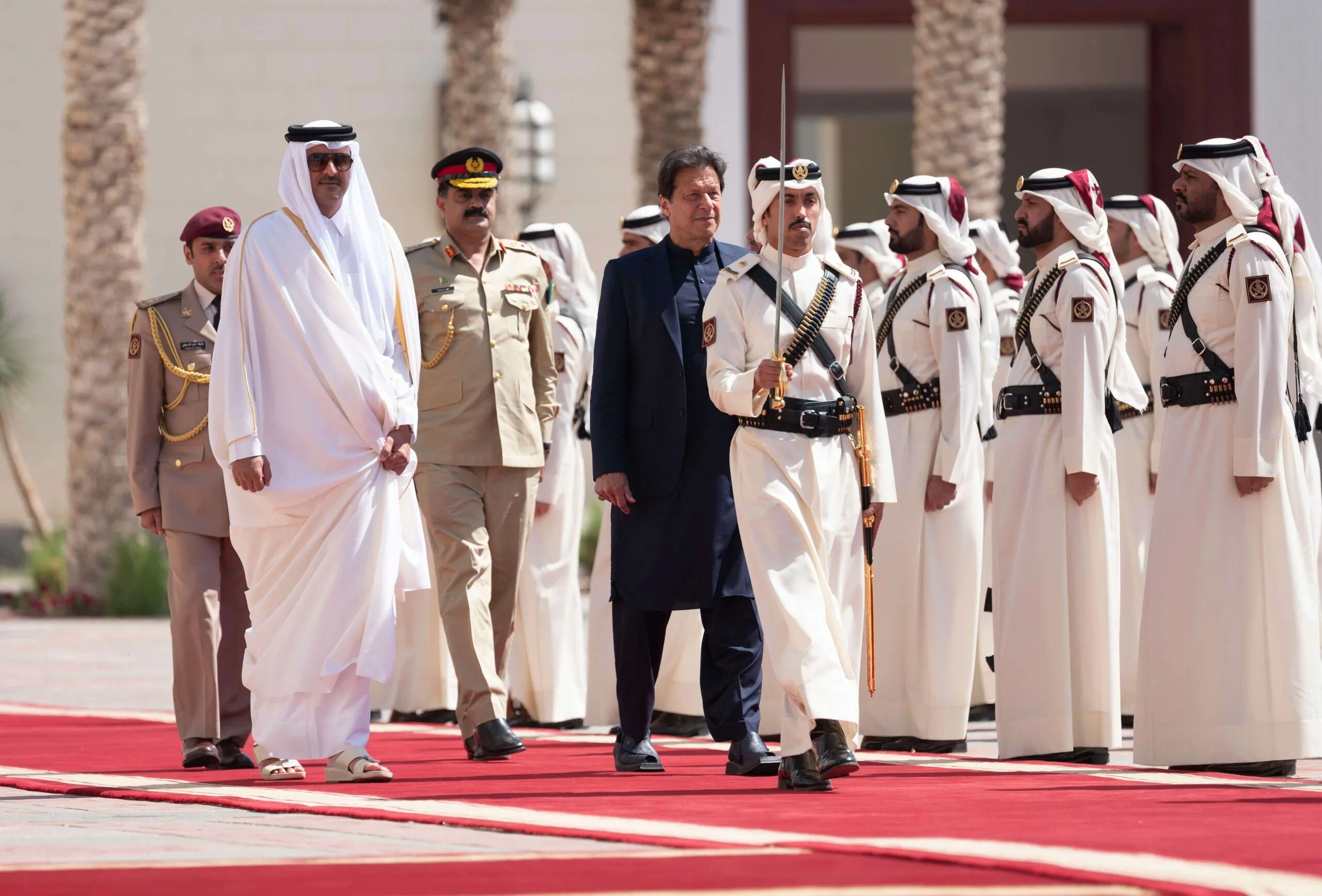 Тамим Бин Хамад Бин Халифа Аль Тани. Амир Халид Шейх. Pakistan Prime Minister in Qatar. Amiri Diwan of the State of Qatar.