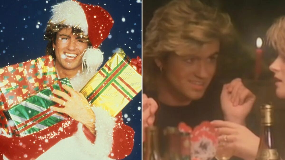 Last Christmas Wham! Певцы. Last Christmas Эндрю Риджли. Ласт кристмас джордж