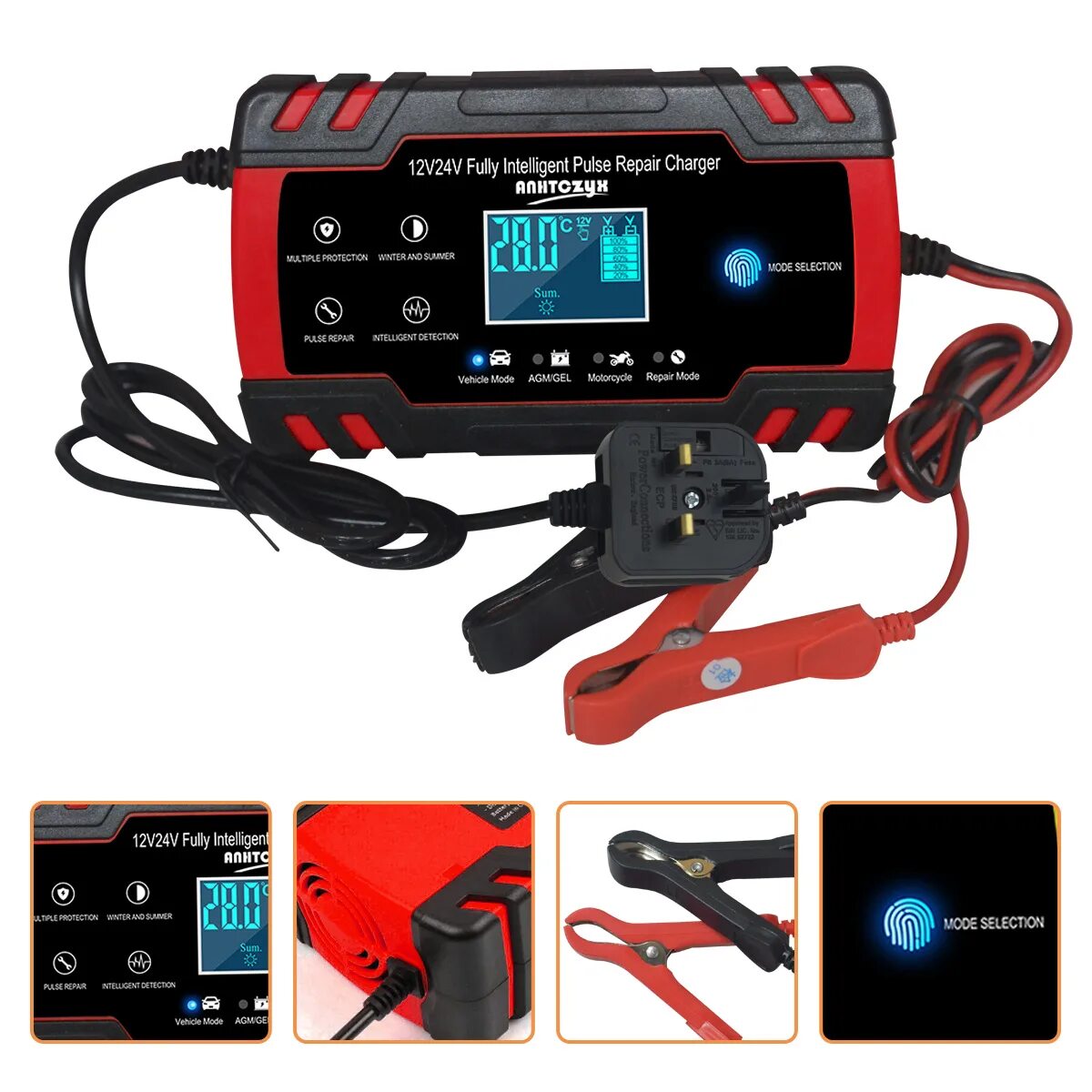 12v pulse repair charger инструкция. 12v Intelligent Pulse Repair Charger.