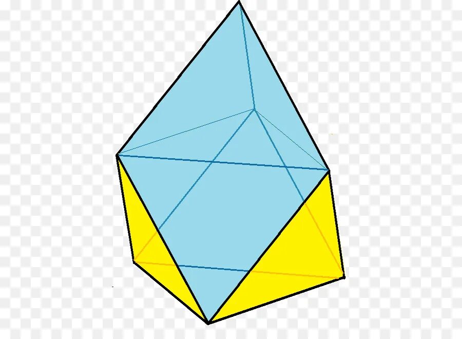 Треугольная антипризма. Пирамида октаэдр. Тригональная бипирамида. Октахедрон.