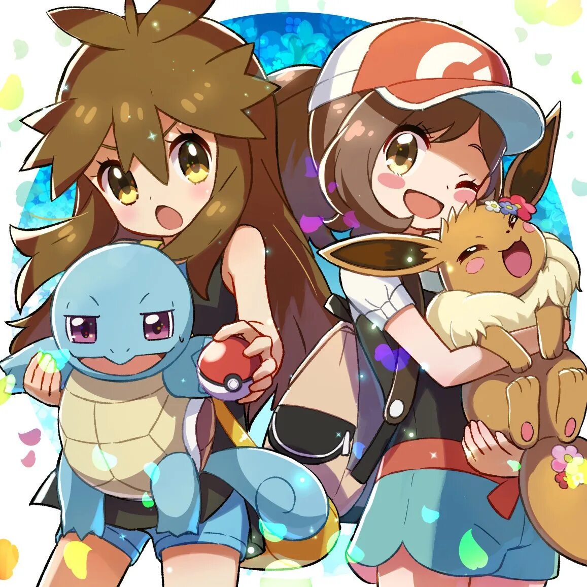 Покемон летс. Покемоны. Покемон Грин. Элейн Pokemon. Pokémon Let’s go Pikachu и Let’s go Eevee.