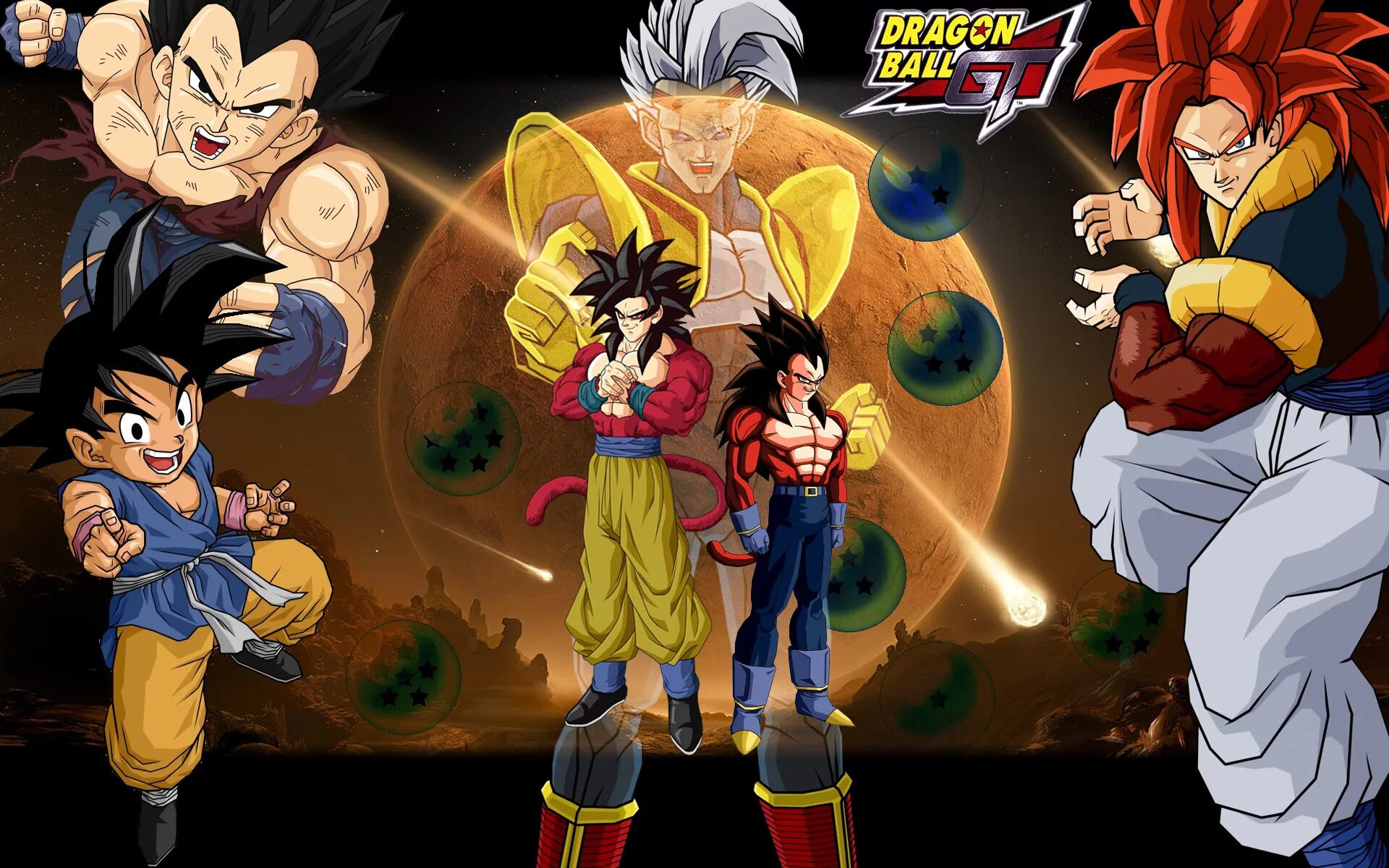 Dragon Ball gt. Драконий жемчуг gt. Dragon Ball gt 2. Видель Dragon Ball gt.