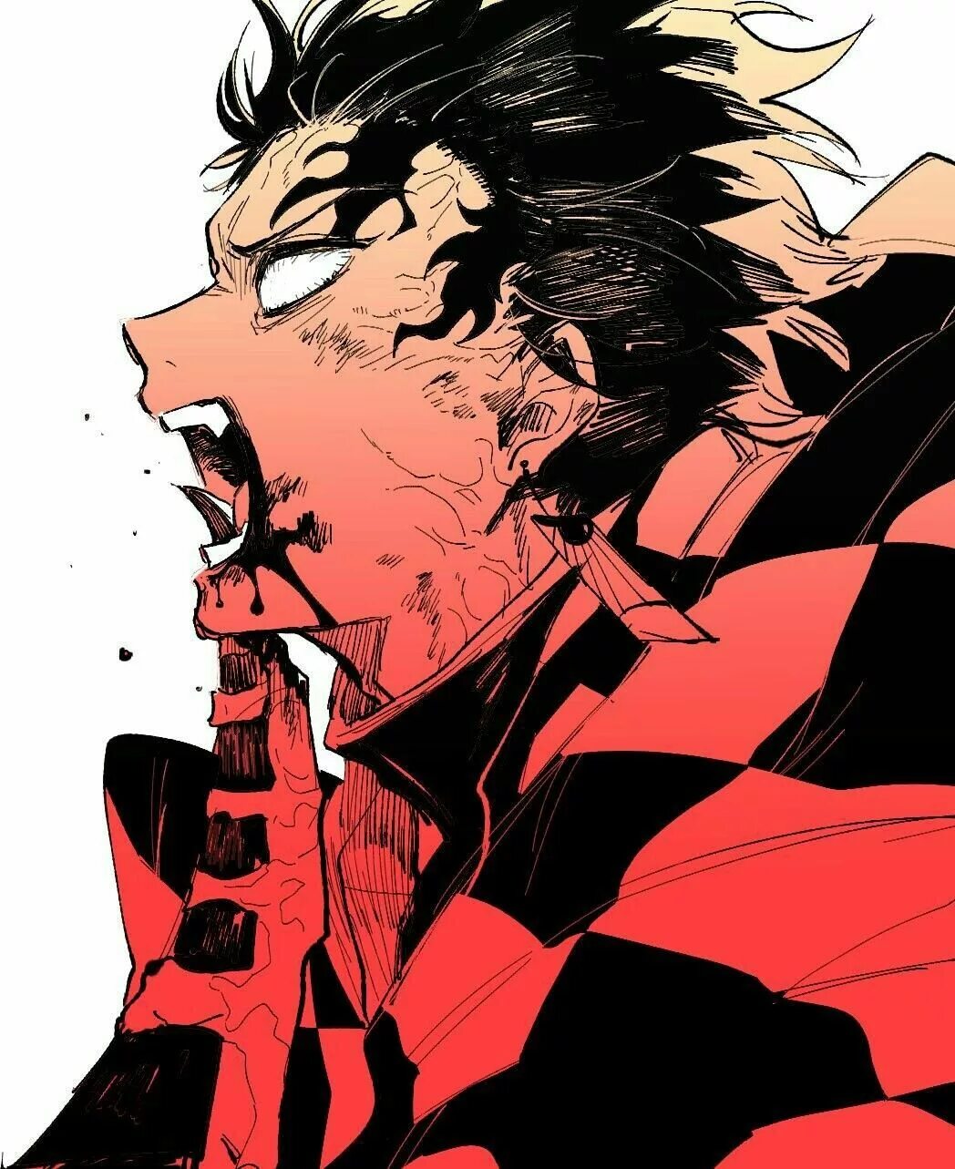 Демон ренгоку кеджиро. Тандзиро камадо. Гию томиока и танджиро камадо. Клинок манга танджиро демон. Танджиро демон манга.