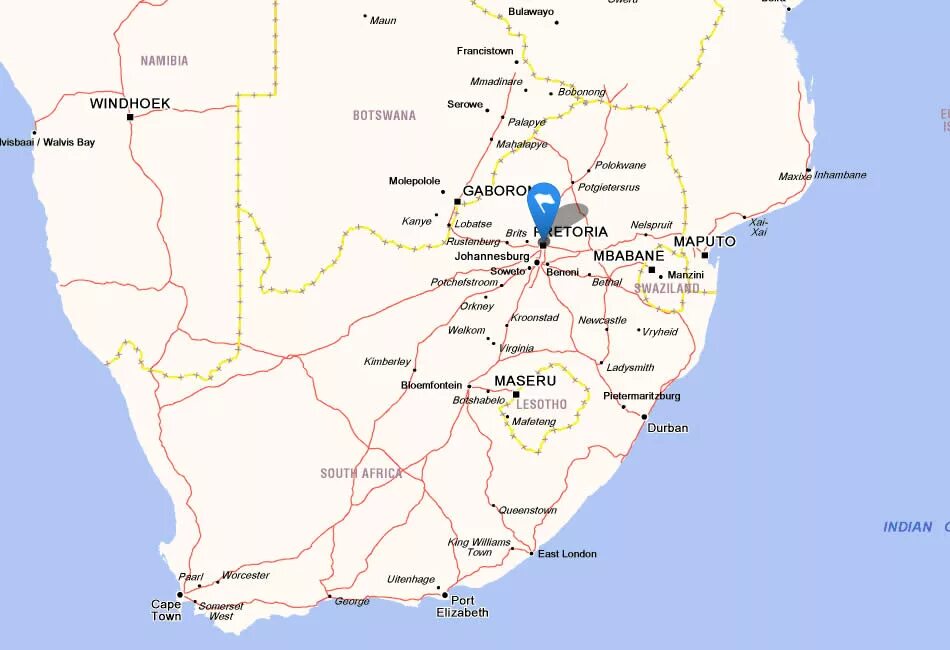 Йоханнесбург на карте. Дурбан на карте Африки. ЮАР на карте. Южная Африка на карте. Лесото на карте Африки.