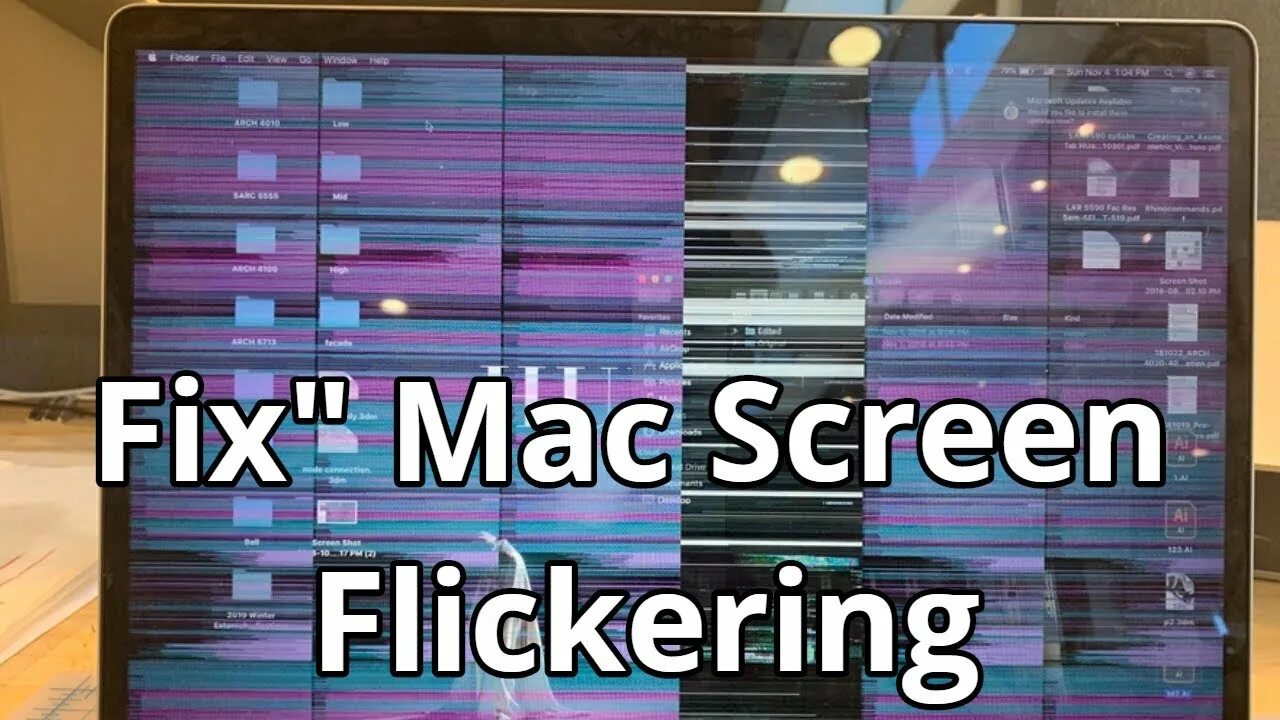 Flicker fix. Reduce screen flickering. отклеивается экран мак. text flickering ipad.