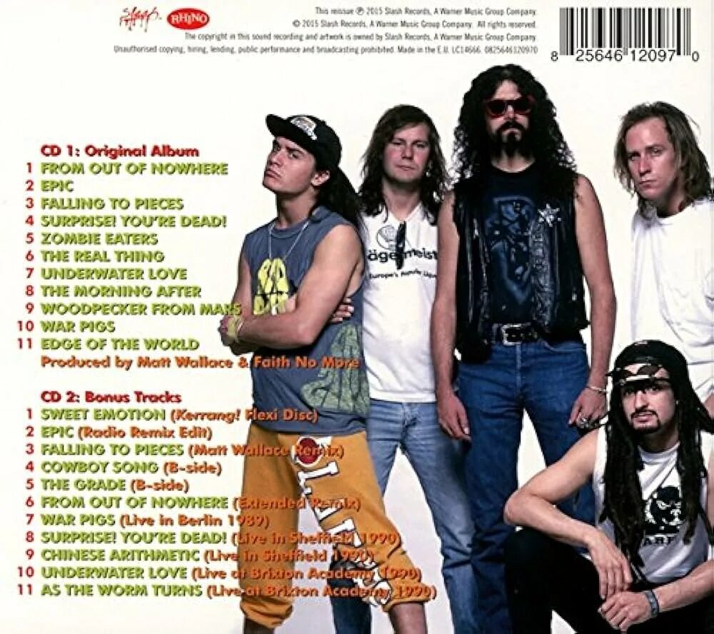 This is the real thing. Faith no more 1989. the real thing (1989). faith no more &quot;the real thing&quot;. faith no more the real thing deluxe.