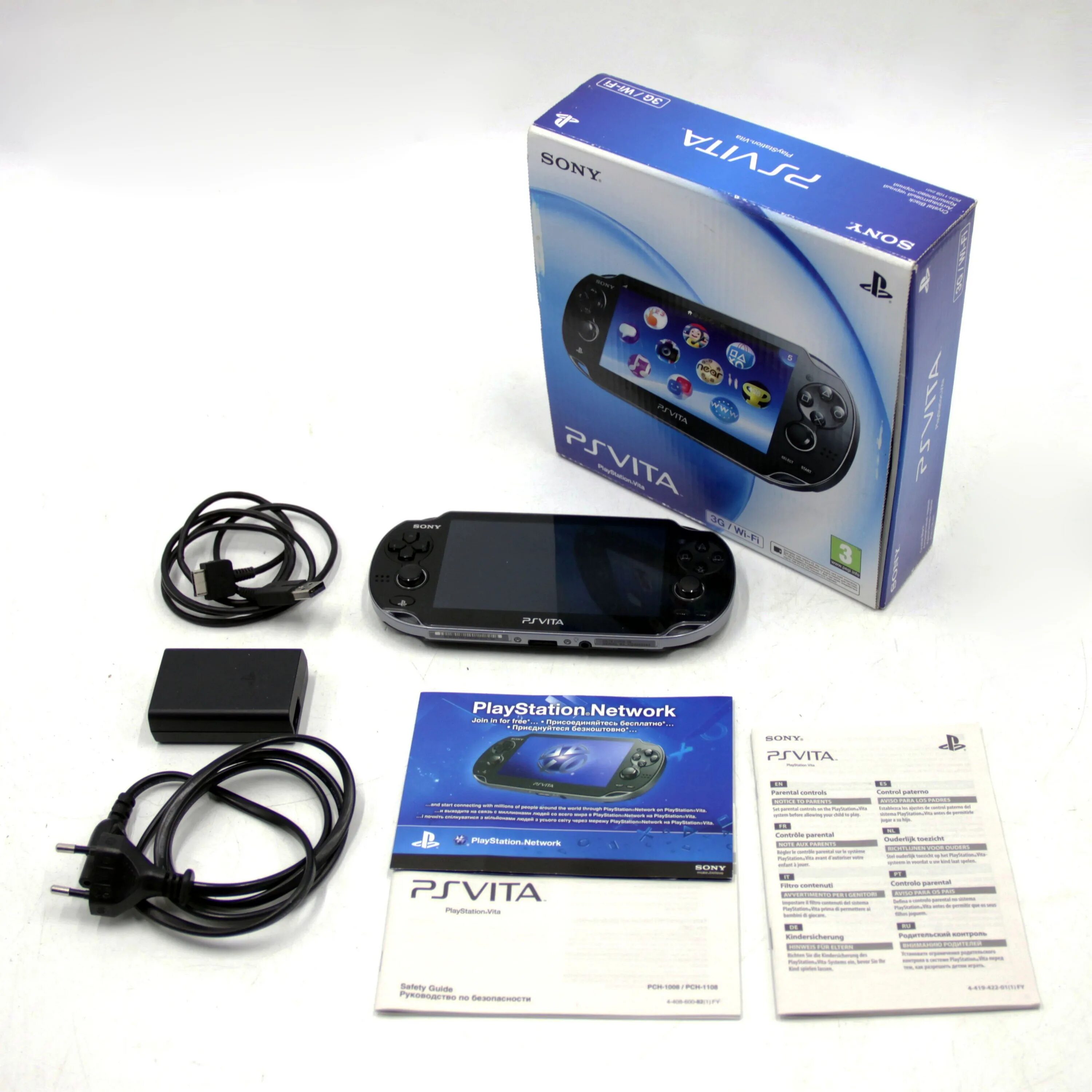 Коробка fat. PLAYSTATION Vita PCH-1108. Игровая приставка Sony PLAYSTATION Vita fat [ PCH-1108 ] Б/У. Sony PLAYSTATION PCH 1108. Sony PS Vita model PCH-1108.