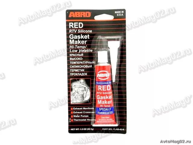 Abro 9-ab-42-RW. Герметик герметик прокладок abro красный 11-АВ. 912-Ab-42-r Абро. Abro герметик прокладка силиконовый серый OEM 42,5г. 9-Ab-42.