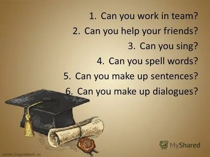 Make up dialogues
