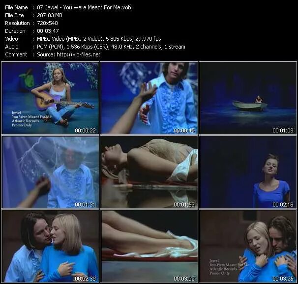 You were meant for me