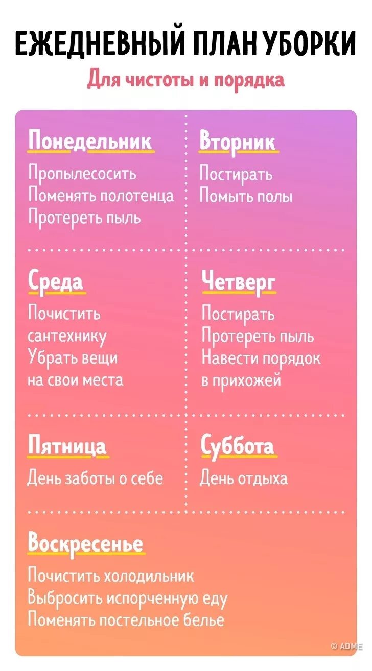 Планирование дня женщины