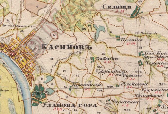 Карта касимовского района. Карта менде Рязанской губернии 1850 г. Карта Рязанской губернии 1790. Карта менде Рязанской губернии 1850. Старая карта Касимовского района.