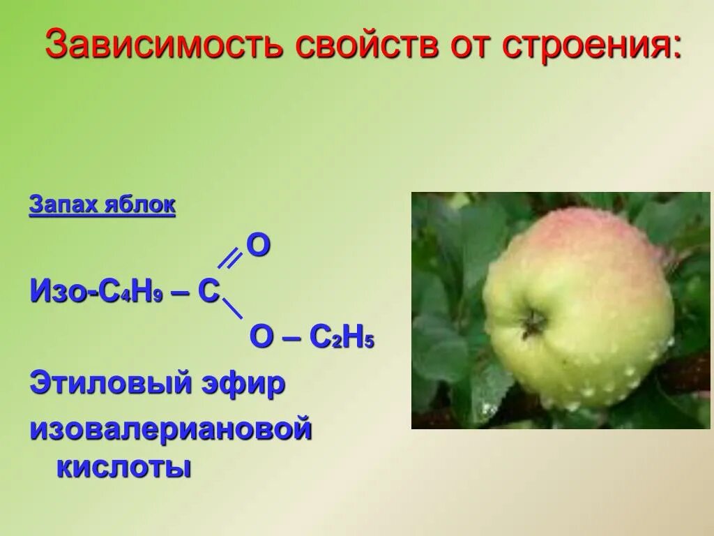 Сложный эфир яблока. Сложный эфир с запахом яблока. Сложные эфиры. Яблоко формула сложного эфира.