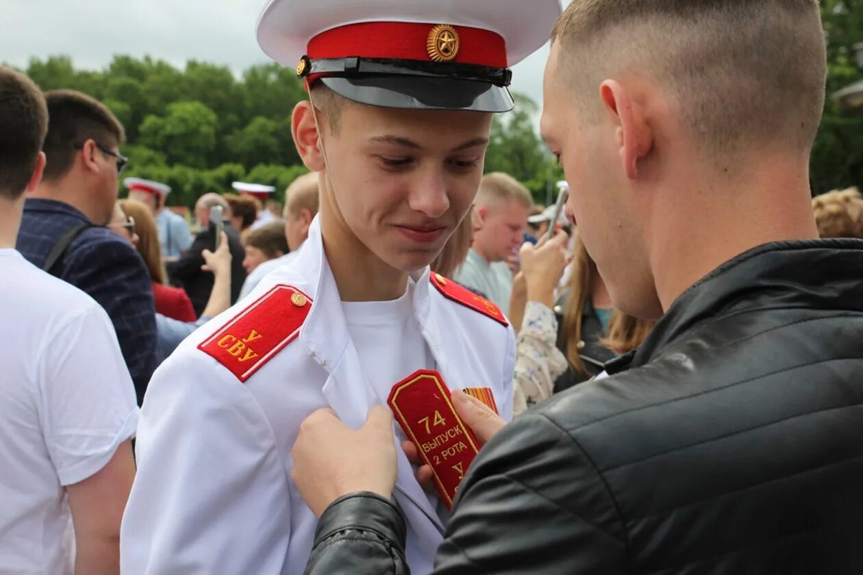 Молодыми погонами с юга. УСВУ 2021. Уссурийское Суворовское военное училище воспитанники. Выпуск Суворовского училища 2021.