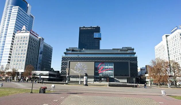 Комплекс, строящийся на месте бывшего общежития БГУ, назовут Galleria Pobeditele