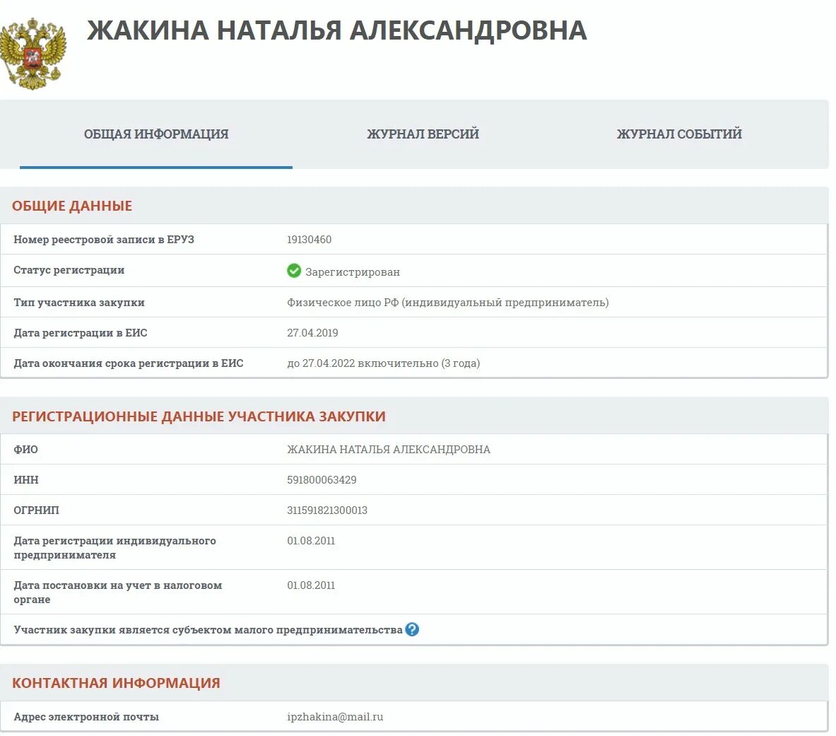 Пробить паспортные данные человека. Дата окончания регистрации.