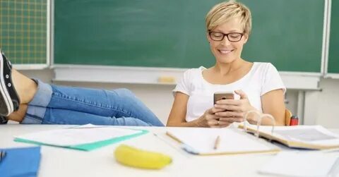Relaxed student