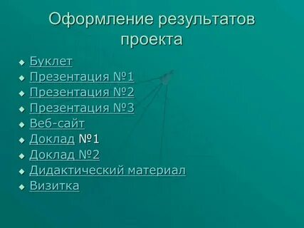 Как оформить результаты
