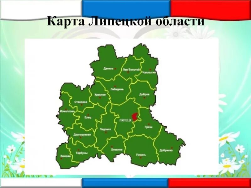 Липецкая область на карте с районами. Карта Липецкой области области. Липецкая карта Липецкой области. Карта Липецкой области по районам. Географическая карта Липецкой области.