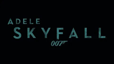 Песня skyfall