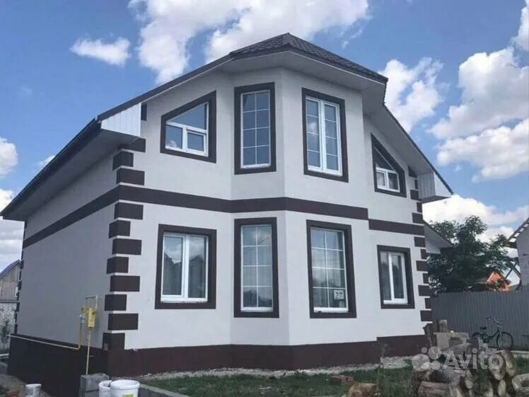 Фасадные панели под штукатурку для наружной отделки дома