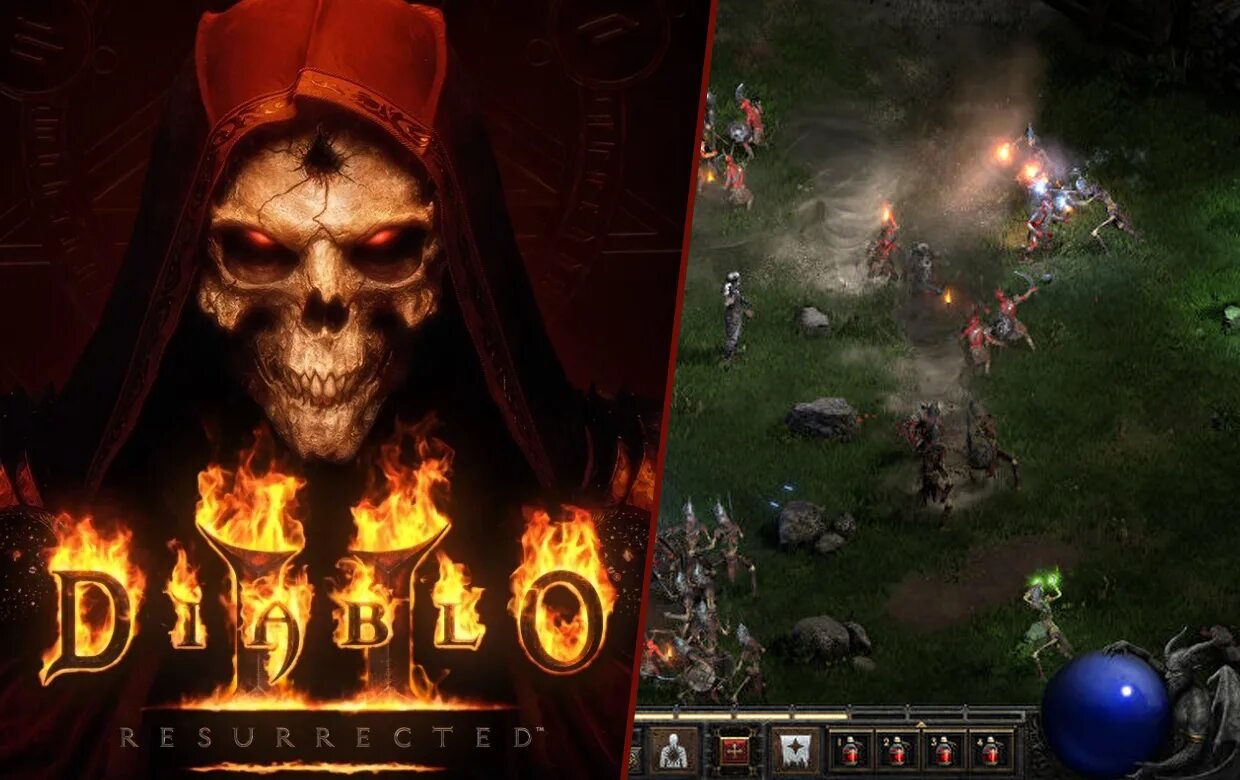 Дьябло 2 resurrected. Diablo II resurrected. Diablo 2 ремастер. Diablo 2 resurrected.