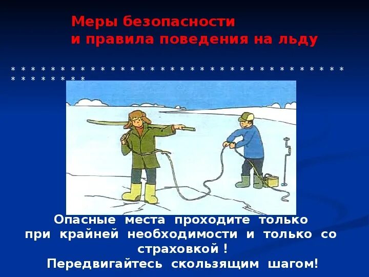 Безопасный лед презентация