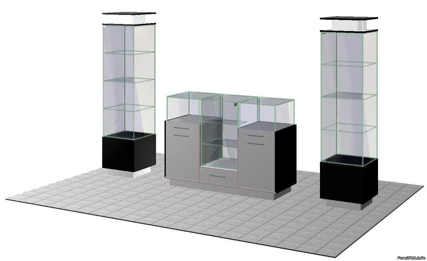 Витрина 3д. Витрина стеклянная архикад. холодильник vitrina 3d. витрина 3д макс бутик. выставочное оборудование витрины.