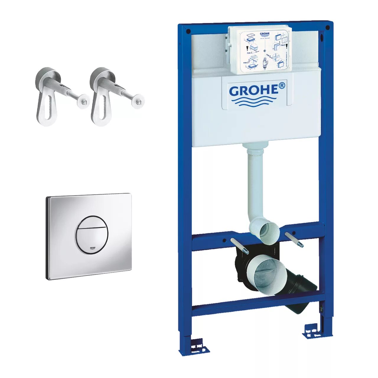 Grohe Rapid SL [38772001]. 38772001 Инсталляция Grohe. Инсталляция для унитаза Grohe Rapid SL 38772001. Инсталляция Грое Рапид SL 38772001. Система инсталляции для подвесного унитаза