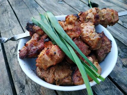 Шашлык из шейки свинины маринад самый вкусный