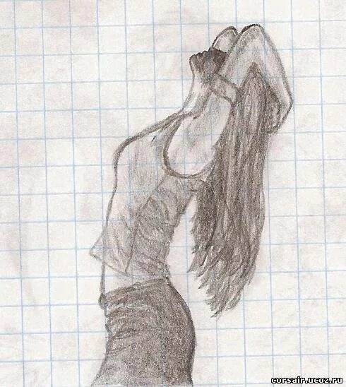 рисунки карандашом без лиц