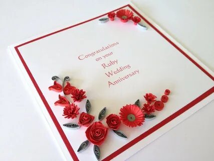 Поздравления с рубиновой свадьбой своими словами