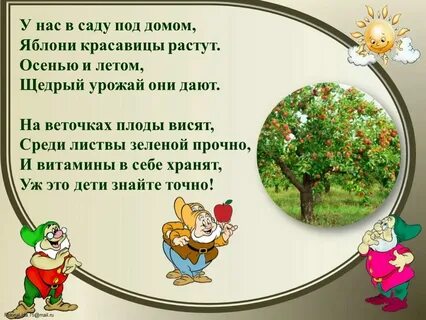 Яблоня и капуста