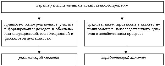 Хозяйственного использования собственником различных видов капитала. Хозяйственного использования собственником различных видов капитала
