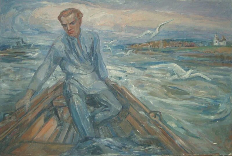 Песня ленин молодой юный. Ленин на волге. ленин на волге картина. молодой на волге. картина молодой ленин на берегу волги.