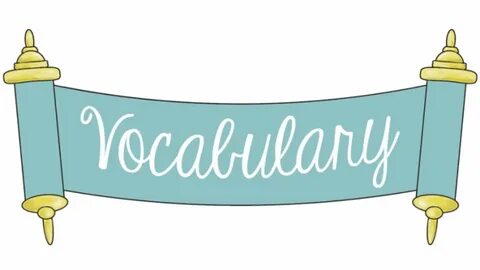 Vocabulary new words