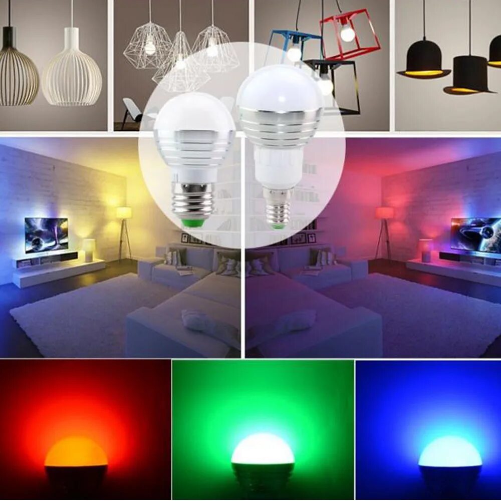 Включи свет разный. Led RGBW Lamp e27 60w. Лампа RGB 1 W e27. RGB 3w. Светодиоды светильник РГБ.