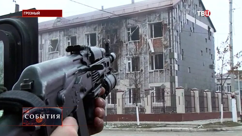 Нападение боевиков на Грозный 2014.