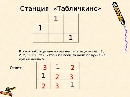 Выдели числа