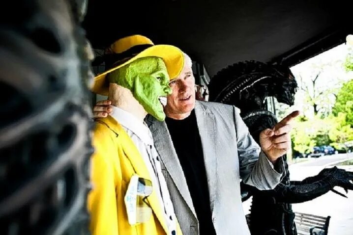 The man behind the mask