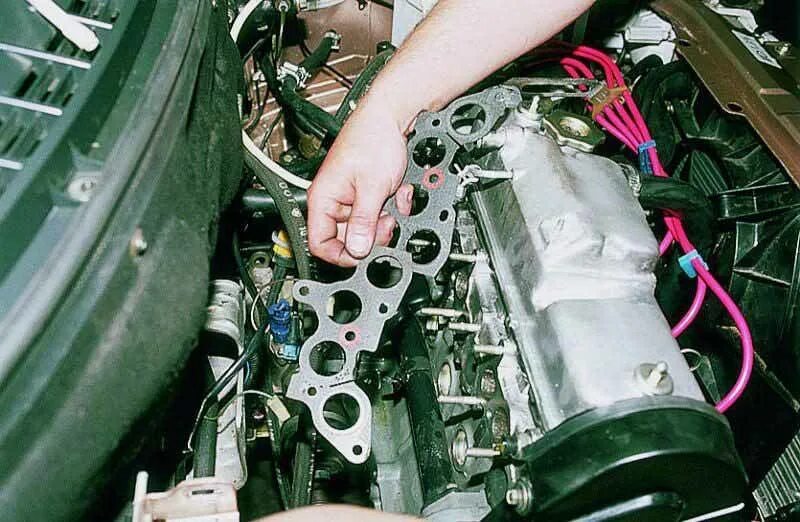 Прокладка коллектора нива 21213. Прокладка выпускного коллектора ваз 2114. Как поменять прокладку коллектора на ваз. Как поменять прокладку коллектора на ваз. Как поменять прокладку коллектора на ваз.