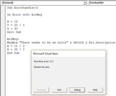 Vba excel ошибка