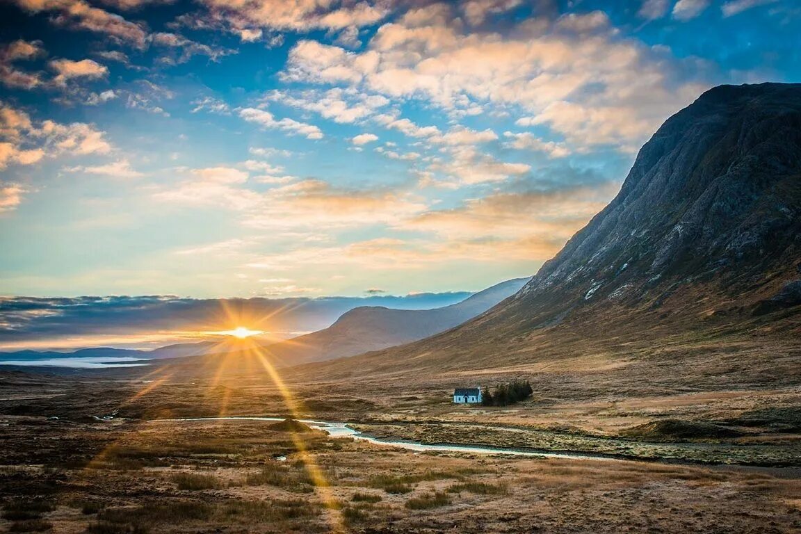 Раннох Пустошь Шотландия. Rannoch Moor. Вересковая Пустошь Раннох Мур. Craiganor Rannoch. Traveling wave