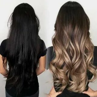 окрашивание волос аиртач на темных волосах фото