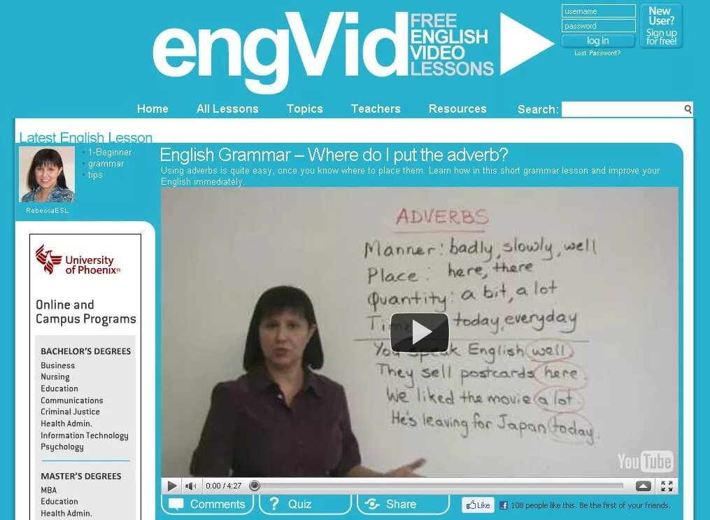 Engvid com. ENGVID. ENGVID English. English Video.