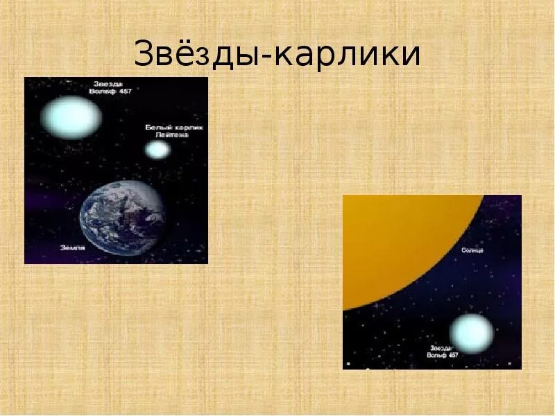 Звезды карлики примеры