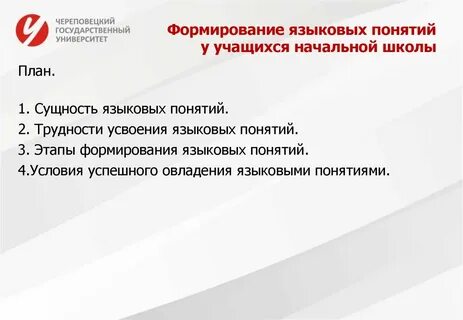 Языковое понятие это